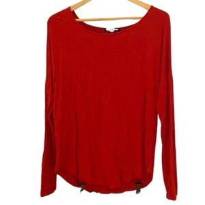 Cable and Guage women's long sleeve shirt. Very comfortable. Size: L